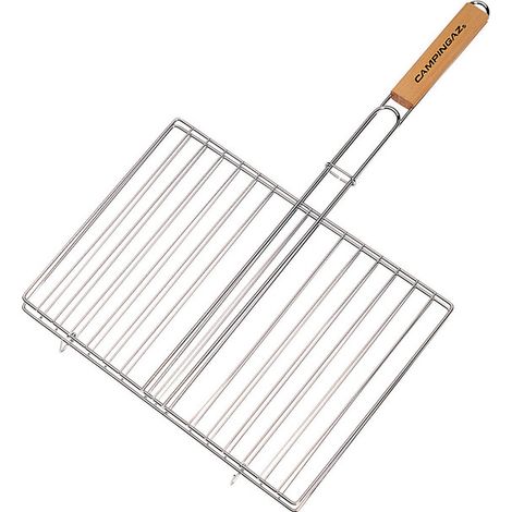 GRATICOLA DOPPIA S/PIEDI BARBECUE 40X29 CAMPING