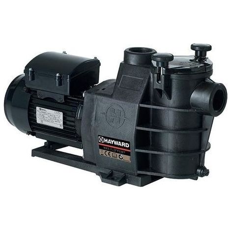 Hayward – Pompe de filtration pour piscine 1 cv monophasée – Débit 13 m³/h – Puissance 0,69 kW – Résistante au chlore et au sel