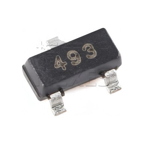 CJ Changdian FMMT493, 493 SOT-23 NPN-Siebdrucktransistor, 100V/1A SMD-Transistorchip, elektronisches Bauteil, 5 Stück, 5 Stück versendet.