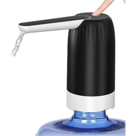 Distributeur D'Eau Portable - Pompe À Bouteille 5 Gallons - Pour Bidons De 2 À 5 Gal - USB Rechargeable - 1200 mAh - Silencieux Et Sans Contact (1/5)
