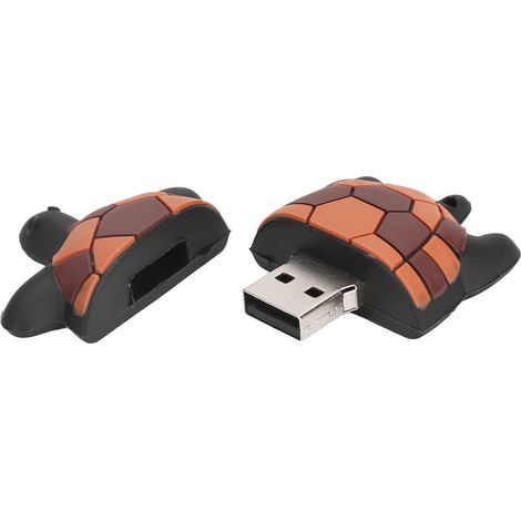 Clé USB en silicone en forme d'animal, accessoire informatique mignon pour le transfert de données, 16 Go (1/5)