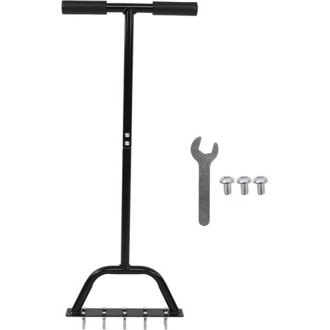 Paquete de 10 pinchos de plástico de 36 cm para ahuyentar pájaros y gatos en jardines. (1/5)