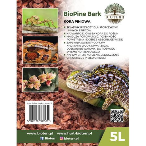 Mediterrane Kiefernrinde  BioBase – Kiefernrinde 5 l (1/5)