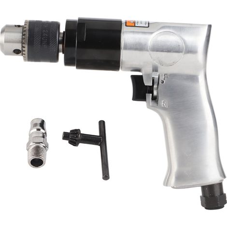 Trapano pneumatico ad alta velocità 3/8" 1800 giri/min con rotazione reversibile per foratura (1/5)