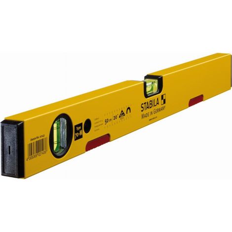 Nivel de burbuja con base magnética STABILA Serie 70M de 50 cm