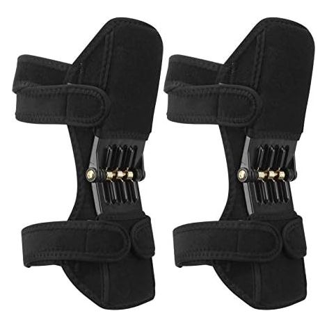 Rodilleras  Spring Force: potente soporte para la articulación de la rodilla, protección antideslizante y con rebote para piernas.