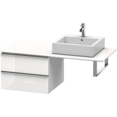 Duravit Happy D.2 Base armadio per console Happy D.2 6833, 600 mm, 2 cassettiera, Colore (anteriore/corpo): quercia cashmere impiallacciato in vero legno - H2683301111 (1/2)