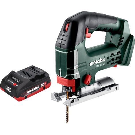 Metabo STB 18 L 90 Scie sauteuse sans fil 18 V 90 mm + 1x batterie LiHD 4,0 Ah - sans chargeur (1/5)