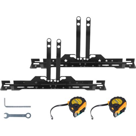 DIY-Werkzeugset zur verbesserten Spureinstellung mit Messbändern, schwarz - DIY-Werkzeugset zur verbesserten Spureinstellung mit Messbändern, schwarz (1/5)