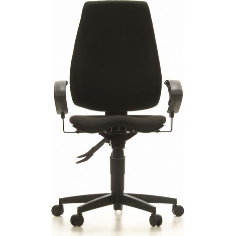 [NEUWERTIG] B-Ware Topstar Bürostuhl Drehstuhl Stuhl Sydney Pro Stoff Schwarz Armlehne Rückenlehne (1/2)