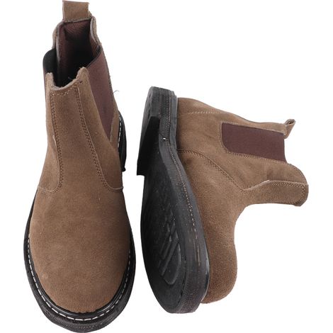 Bottes de sécurité kaki pour homme, taille 42, avec semelle en pneu, anti-impact, anti-perforation, résistantes à l'usure, résistantes aux hautes températures, à embout en acier, chaussures de protect (1/5)
