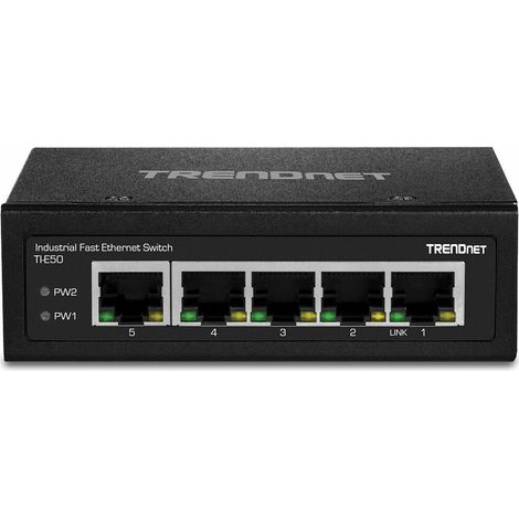 Switch TRENDnet TI-E50 5 Puertos/ RJ-45 10/100 (1/5)