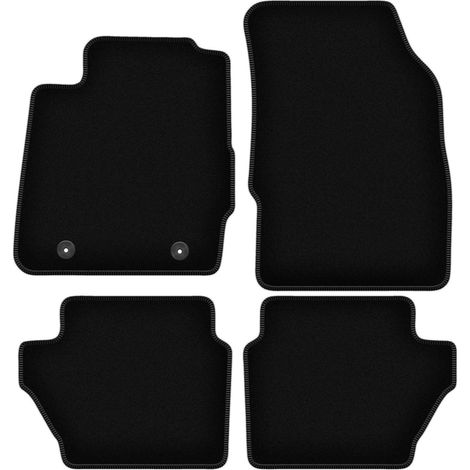 Tappetini base in velluto nero per: Ford Fiesta MK7 hatchback (2008-2011) (1/5)