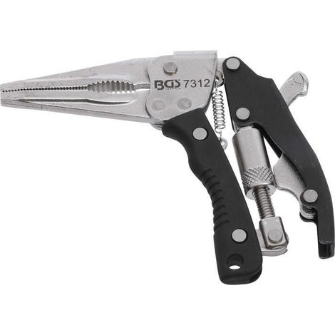 Bgs Pince étau Pro à longs becs ergonomique acier