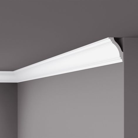 Eckleiste NMC GK NOMASTYL Noel Marquet Zierleiste Stuckleiste Modernes Design weiß 2 m (1/5)