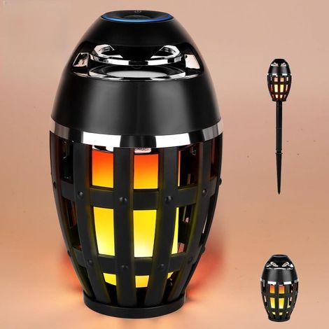 Ampoules LED à effet flamme E27 – Lot de 2, 3 modes + capteur gravité, pour décoration intérieure/extérieure, Noël, bar et fête (1/5)