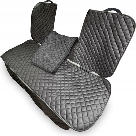 ALFOMBRA PROTECTORA PARA EL ASIENTO TRASERO, DIVIDIDA CON CREMALLERA, FUNDA PARA EL ASIENTO, GRANDE