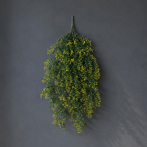 Hanging UV and Fire Resistant Artificial Variegated Plant 76cm - Premium Quality (1/4)