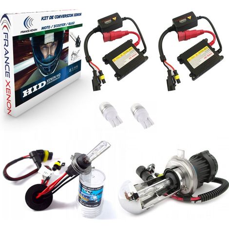 Pack H4 Bi-xénon + H7 xénon pour FZ6 S2 ou autre (1/5)