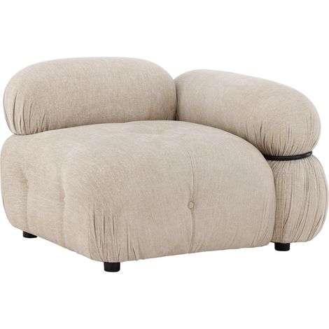 Module de Canapé d'Angle Gauche "Mika" 95cm Beige (1/5)