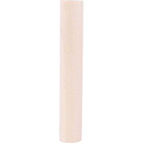 Rouleau à pâtisserie en bois de lotus naturel de 16 cm, idéal pour étaler la pâte à raviolis. (1/3)