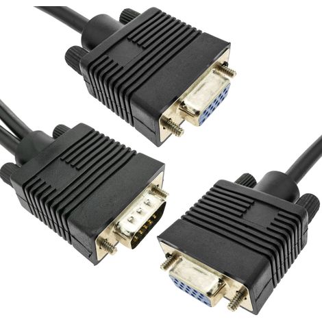 BeMatik - Type de câble et réplicateur de passif 1 VGA á 2 30cm VGA (1/5)