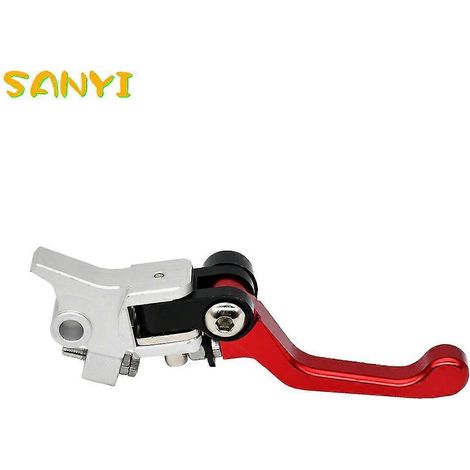 Pompe à étrier de levier de frein pour moto KTM SX, SXF, XCW, EXC, Husqvarna FC, TC, Kews K16, K18, HJ Z300, Zuma K8 - poignée de frein rouge (1/5)
