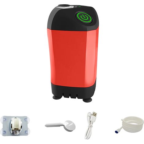 Camping tools Outdoor Camping Shower IPX7 Waterproof Orange,with Temp Display (1/4)