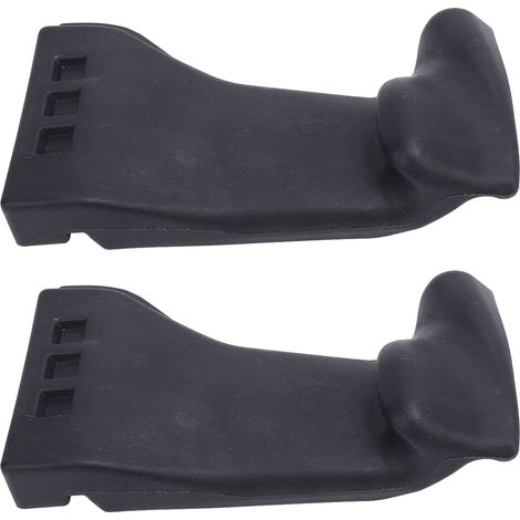 2 pièces changeur de pneu tête de canard ABS plastique support de pneu démonter pour voiture moto Machine noir. (1/4)
