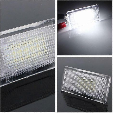 Éclairage LED 12V pour coffre, boîte à gants et pieds de voiture (compatible BMW E36, E38, E39, E46, E60, E61, E65, E66, E82, E88, E90, E91, E92, E93) (1/5)