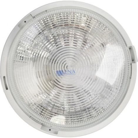 Lampada a canale Rondo 1x100W E27 II classe 230V IP44 150036/BD