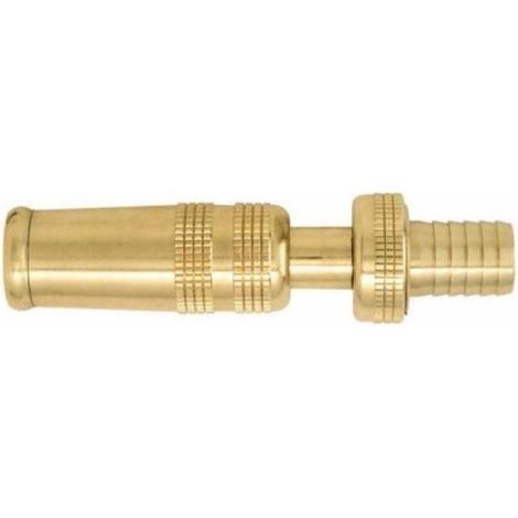 Lance d'arrosage 29mm gros débit avec raccord cannelé Ø tuyau 25mm Filetage 26x34 BOUTTE
