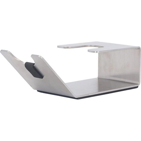 Support de Porte-Filtre à Café en Acier Inoxydable, Station d'Organisation pour Accessoires d'Expresso, sans Fond