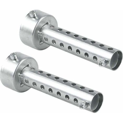 2 Pièces Insert chicane DB killer universel échappement silencieux Moto 48mm