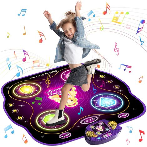 Tapis de danse pour fille avec Bluetooth musique intégrée cadeau pour enfant trois à dix ans accessoire de fête et anniversaire (1/5)