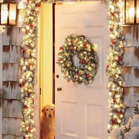 Lichterkette [4er-Set], Mini-LED-Lichterkette mit Batteriebetrieb, 5 m, 50 LEDs, Dekoration für drinnen und draußen, Schlafzimmer, Weihnachten, Hochzeit, Party, Haus, Garten (Warmweiß) (1/4)