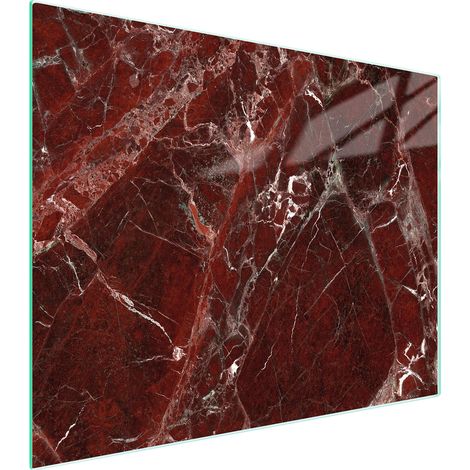 Planche à découper en verre 52x40 marbre (1/5)