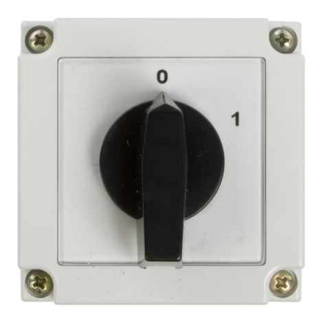 Nockenschalter 0-1 3P 10A im IP55-Gehäuse 4G10-10-PK R014 63-840306-011