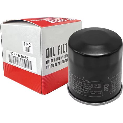 Filtres à huile 5GH-13440-90, 5GH-13440-80, 5GH-13440-60 adaptés aux véhicules Yamaha. (1/5)