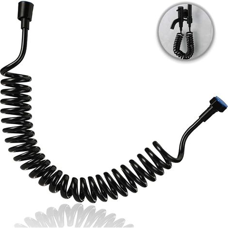 Flexible Telescopic Shower Head Washbasin Shower Hose Spring Spiral Hose for Hand Showers Bidet Washbasin Bathtub Toilet (1/5)