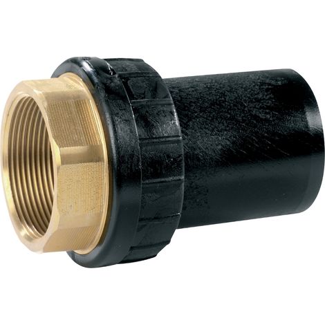 SCELTO DA DESIVERO Raccordo di transizione pe/ottone diritto filettato f gas/acqua 25x3/4" codice prod: DSV14428