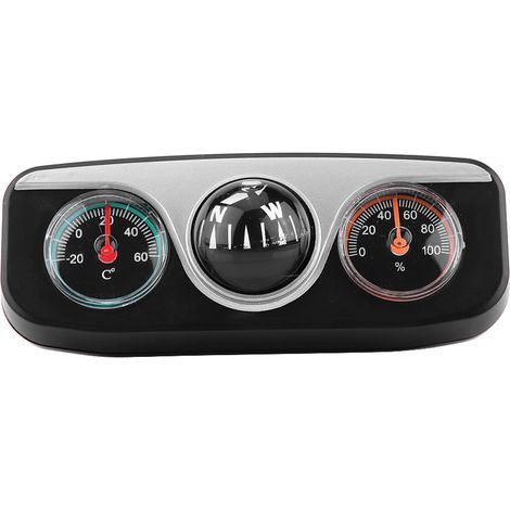 Truck Car Compass, Dash Mount Navigation Compass with self-adhesive strip, accurate reading for climbing, travel, camping, and outdoor use. (1/5)