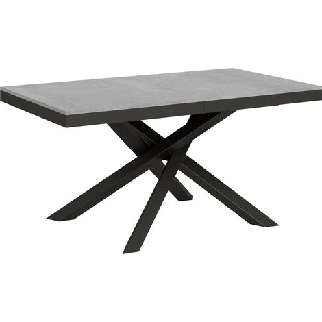 Tavolo Allungabile 160-264x90x80 cm Volantis Evolution Cemento (1/5)