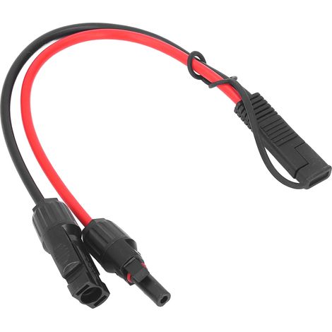 10AWG-Solarpanelkabel mit Steckern und SAE-Adapter, Kupferdraht für Wohnmobile, 0,35 m (1/5)