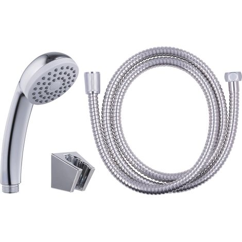 Duo douchette + flexible SIESTA EUROSANIT Douchette Chromée + Flexible + Support (1/5)
