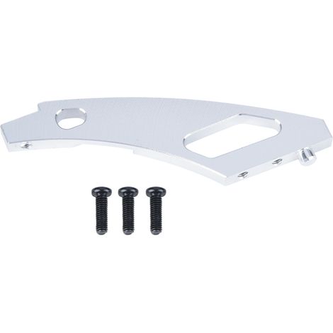 Support de Châssis Avant en Aluminium pour RC HIP 1/8 Ken Block Gymkhana (WR80014S Argent) (1/5)