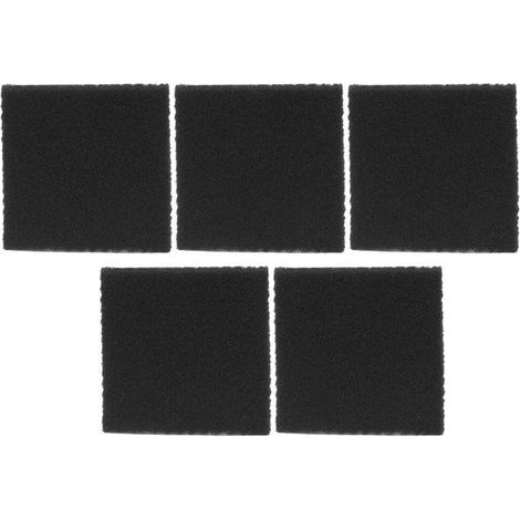 BelleRise - 5pcs Filtre à air – 98760 (coton haute performance) – Pour moteur Ryobi – Noir (1/5)
