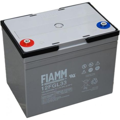 BATTERIA AGM Fiamm 12FGL33 12V 33Ah
