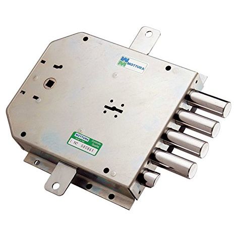 Serratura Metallo Applicare 85555 Mottura F.sagom M2 Tripl con Scr 8214428
