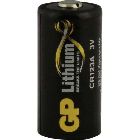 GP GPCR123APRO086C1 Fotobatterie CR123A Lithium 1400 mAh 3 V 1 St. (1/5)